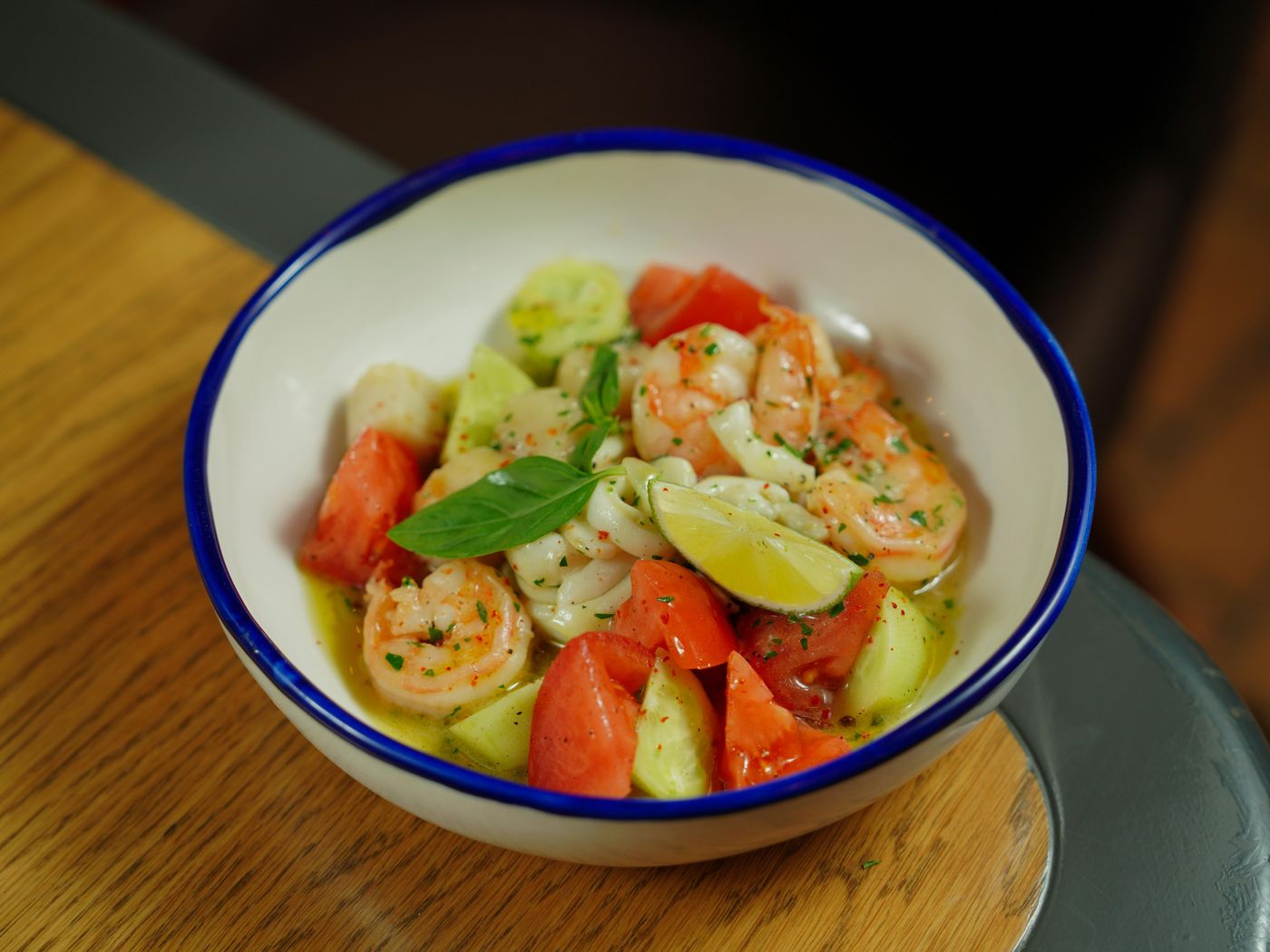 Air Fryer Garlic Shrimp (Chili-Lime) (air fryer meal)