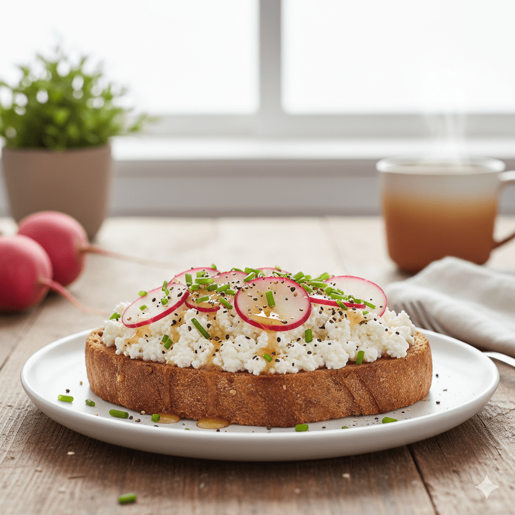 Cottage Cheese Toast