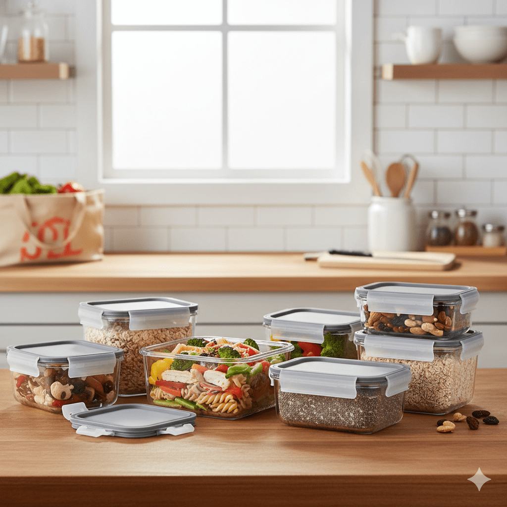 food containers glass