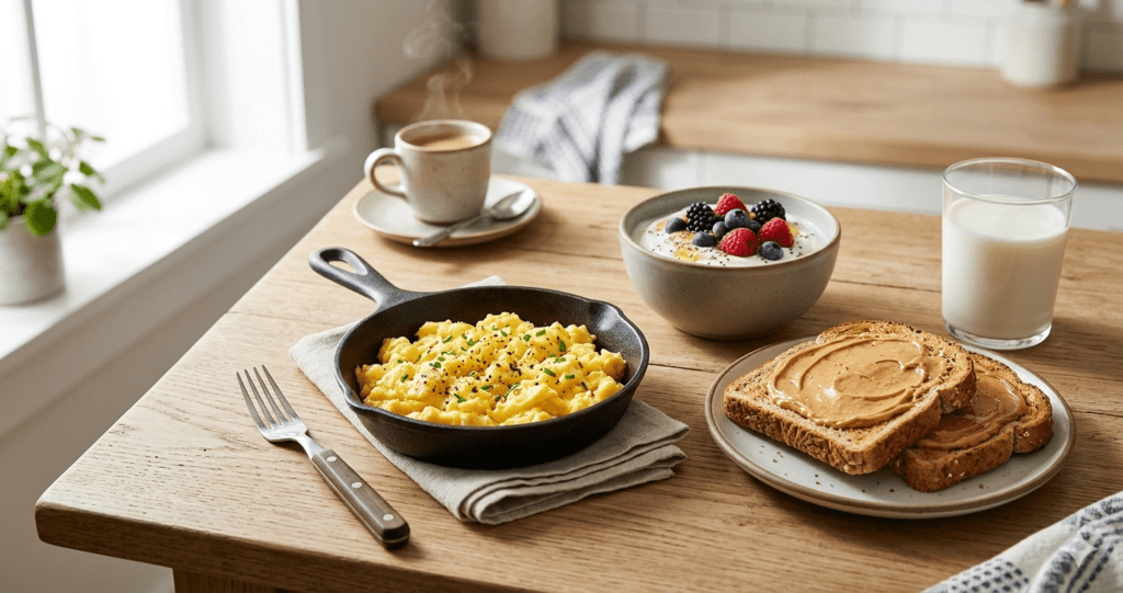 High Protein Breakfasts