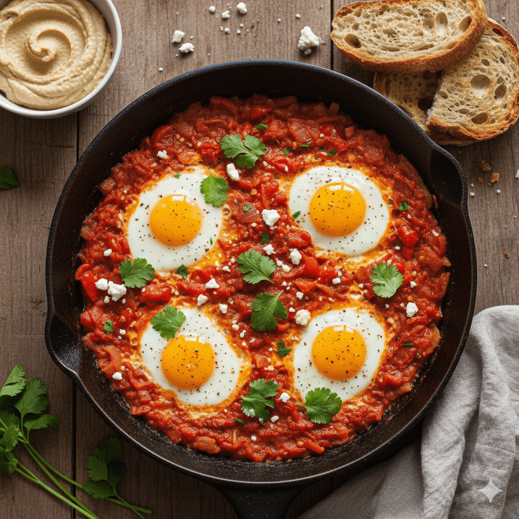 Shakshuka (Eggs in Tomato Sauce)
