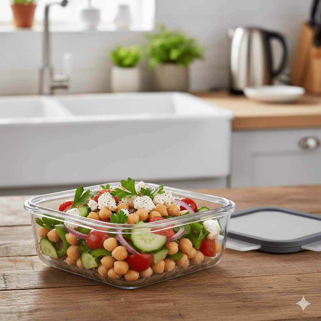 Chickpea & Feta Salad