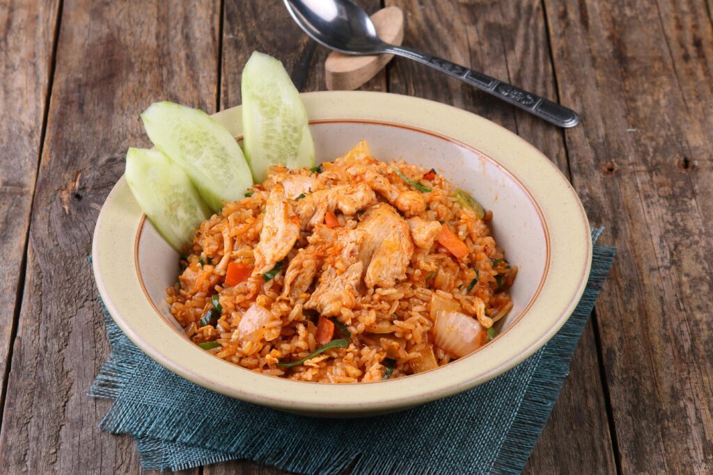 Chicken Rice Bowl (Salsa-Cumin)